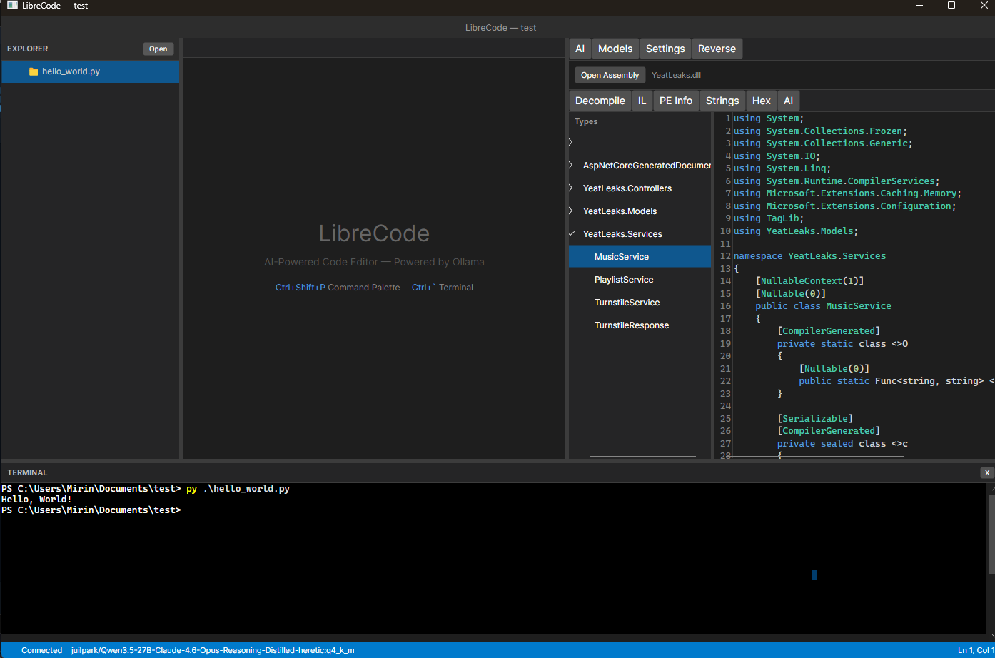 LibreCode 截图 1